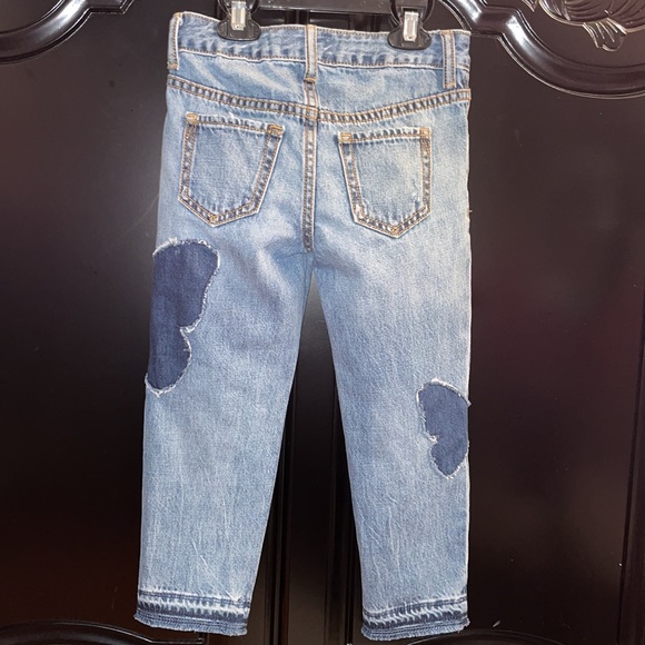 Gap Denim Butterfly Patch Girlfriend Jeans - Picture 5 of 7